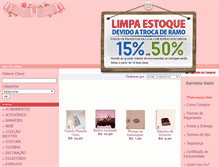 Tablet Screenshot of aninhaminiaturas.com.br